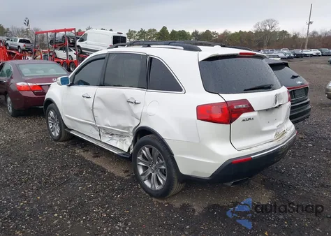 2010 Acura Mdx Technology Package from USA, damaged, VIN 2HNYD2H48AH501414
